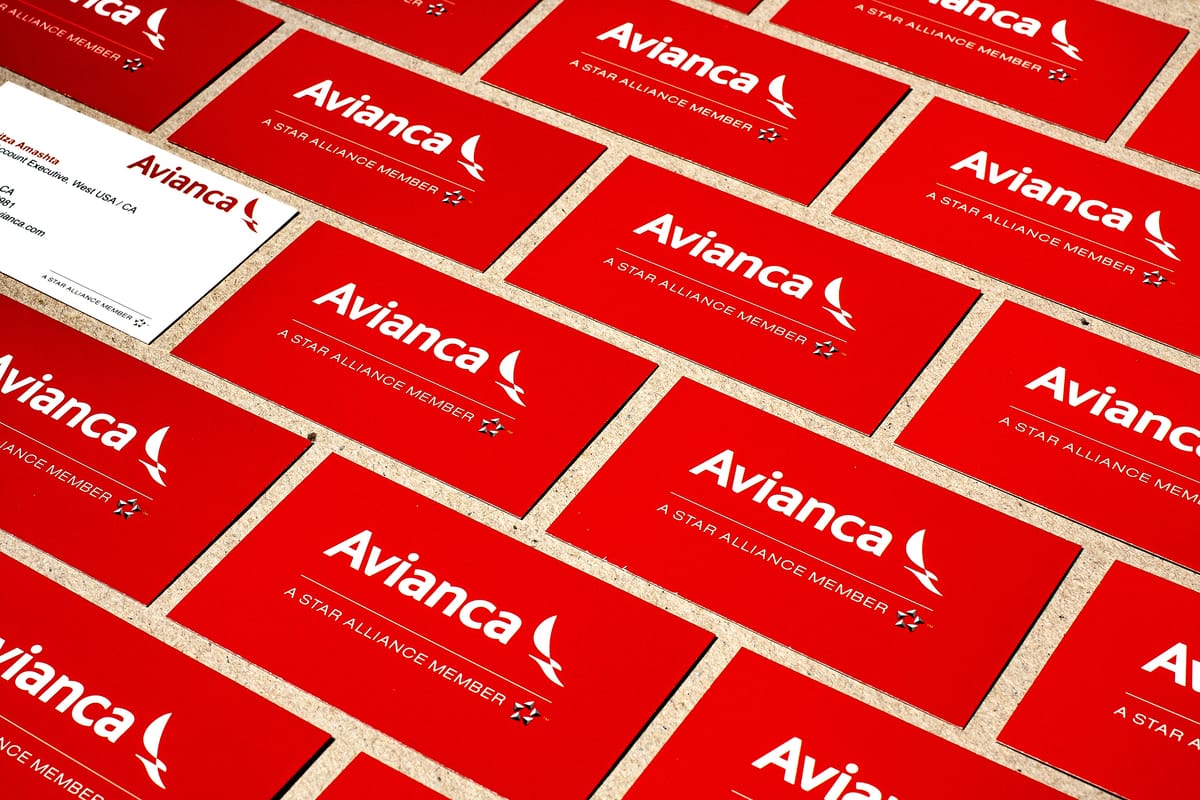 Pantone Business Cards